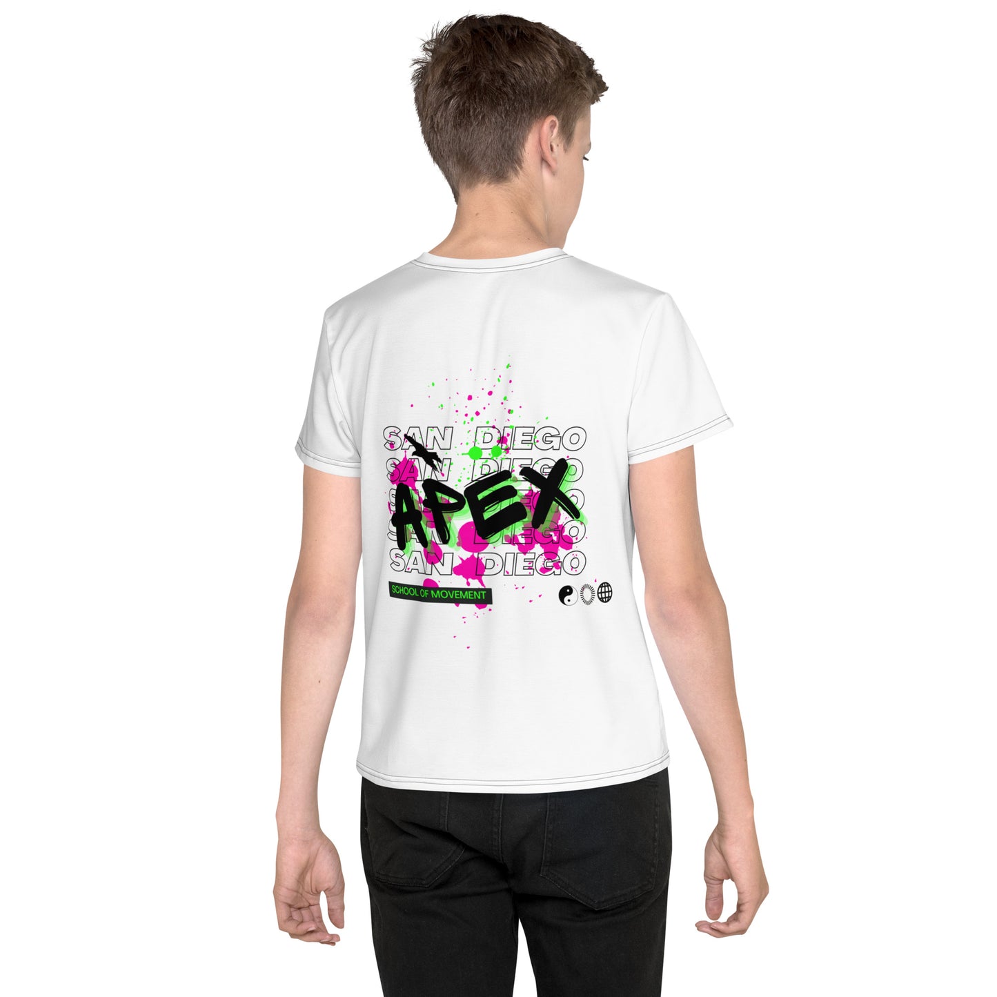 Youth Graffiti crew neck t-shirt